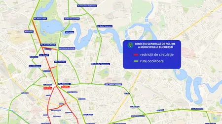 Centrul Capitalei, închis duminică pentru Maratonul Internațional București