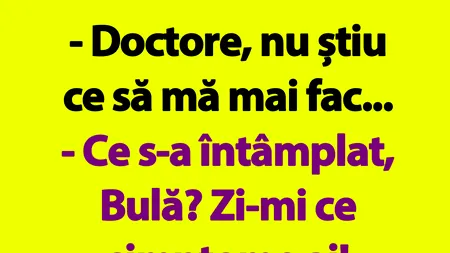 BANC | Simptomele lui Bulă