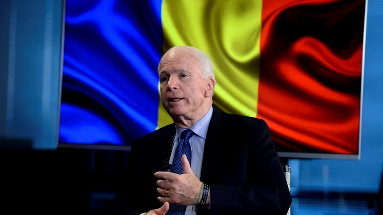 Senatorul american McCain: Putin vrea să refacă Imperiul Rus