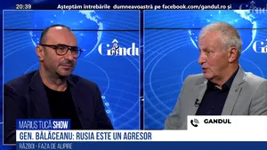 VIDEO | Gen. Virgil Bălăceanu: „Federația Rusă, dacă nu va fi epuizată din punct de vedere militar și al armei energetice, va rămâne un agresor. Ea va continua să cucerească, să anexeze, să declare republici secesioniste”