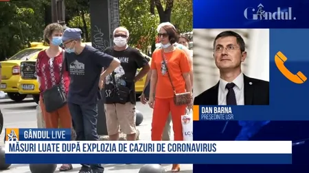 GÂNDUL LIVE. Dan Barna: Este nevoie de o comunicare asumată! / Cei din HoReCa au făcut un reproș de bun simț