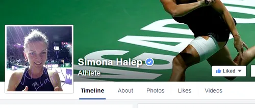 Simona Halep a depășit un milion de fani pe Facebook. Câți fani au cei mai importanți sportivi din România