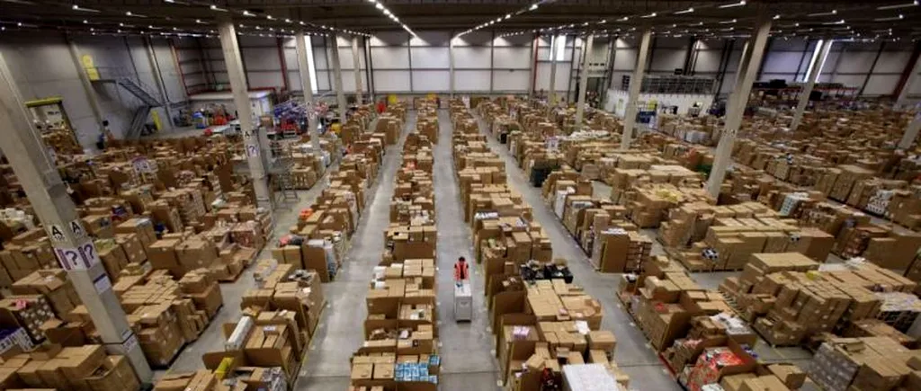BLACK FRIDAY. Cum arată depozitul Amazon în Vinerea Neagră a cumpărăturilor. VIDEO