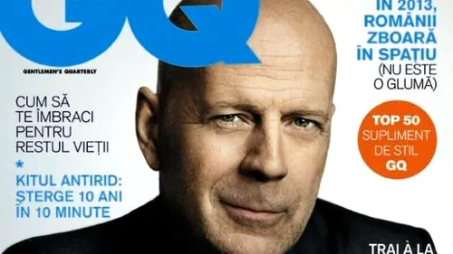 Bruce Willis, pe coperta noului număr GQ România

