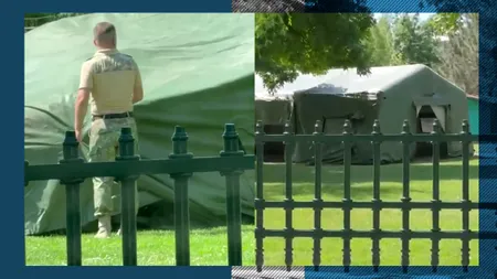 FAKE-news pe TikTok. Un internaut sugerează că se montează corturi militare destinate unei mobilizări. Ciprian Ciucu: „Este vorba despre ASTROFEST”