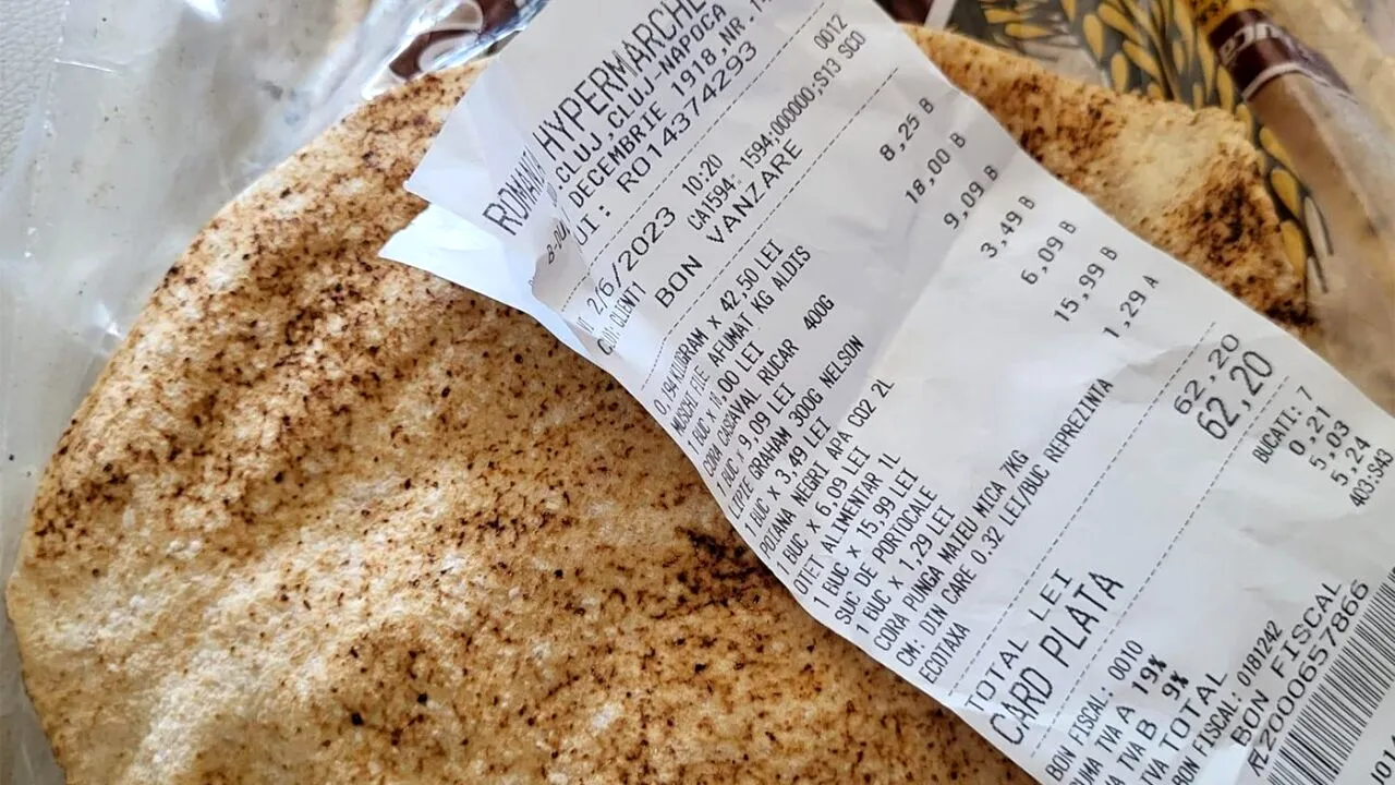 Un clujean a cumpărat lipii libaneze de 9 lei, din Cora. Când a deschis punga, să cadă din picioare! Ce era, de fapt, înauntru