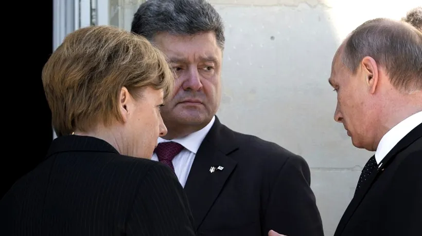 Discuție Poroșenko - Putin despre tensiunile din estul Ucrainei. Ce a promis președintele Rusiei