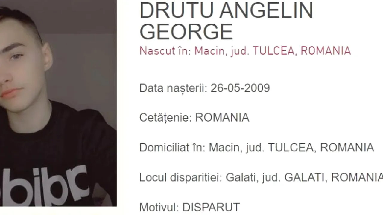 Copilul dispărut a fost găsit în Gara de Nord la scurt timp după mesajul RO-ALERT care anunța dispariția unui băiat de 13 ani din Galați