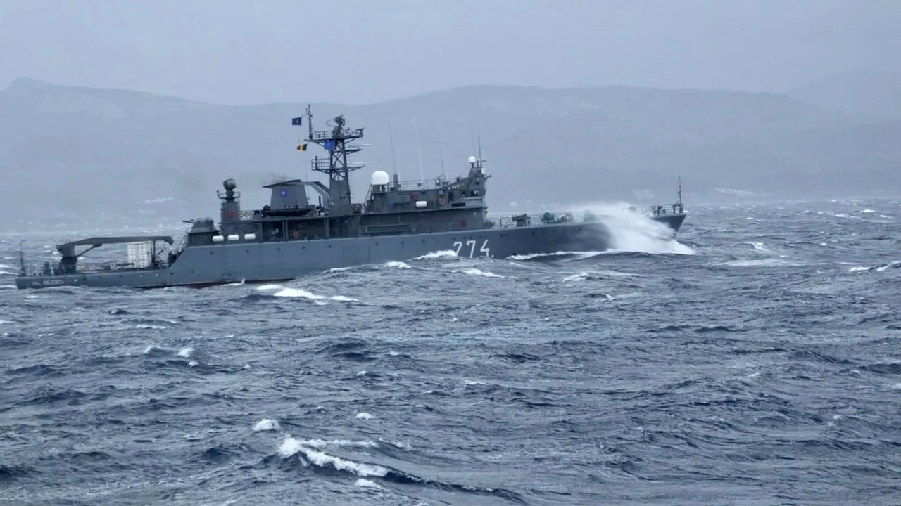 Statul Major al Forțelor Navale Române trimite puitorul de mine și scafandrii către SULINA