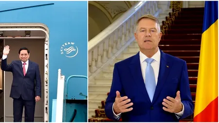 Premierul VIETNAMULUI, primit la București de Klaus Iohannis și Marcel Ciolacu