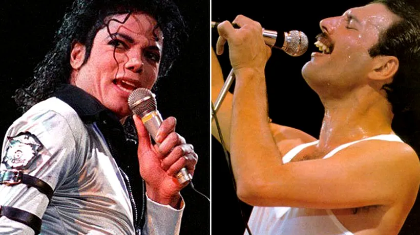 Duet inedit Michael Jackson - Freddie Mercury, prezentat într-un film documentar - VIDEO