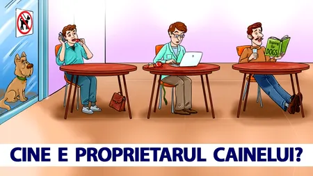 Testul IQ care îți măsoară inteligența | Care dintre cei 3 bărbați e stăpânul câinelui?