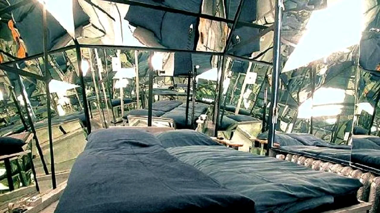 GALERIE FOTO: Cum arată cel mai neobișnuit hotel din Germania.  