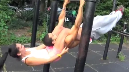 Modul inedit în care se antrenează acest cuplu. 