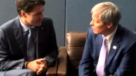 Cioloș s-a întâlnit cu premierul Canadei. Când ar putea scăpa românii de vize