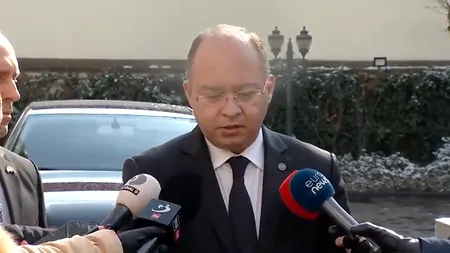 VIDEO | Ministrul de Externe, Bogdan Aurescu: România a participat la negocierea Declaraţiei Summit-ului dintre UE şi Ucraina, care prevede consultarea minorităţilor naţionale