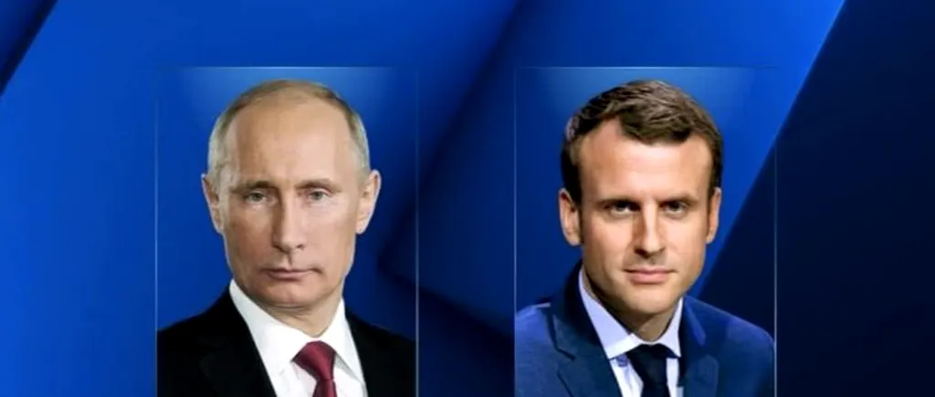 Vladimir Putin l-a sunat pe Emmanuel Macron să îi transmită să nu se amestece în situația tensionată din Belarus