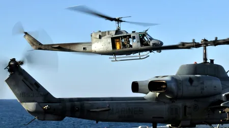 Elicopter militar, atacat de la sol în Statele Unite. Un membru al echipajului a fost rănit, iar FBI anchetează incidentul