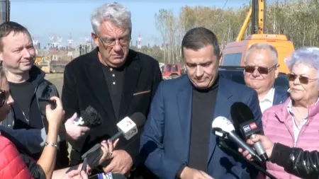 VIDEO | Sorin Grindeanu a mers în inspecție pe șantierul Drumului Expres Brăila-Galați/ Lucrările vor fi gata la jumătatea anului 2024