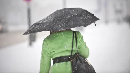 VREMEA. Prognoza meteo: ANM a emis cod galben de ninsori în trei județe din țară. Harta zonelor în care ninge