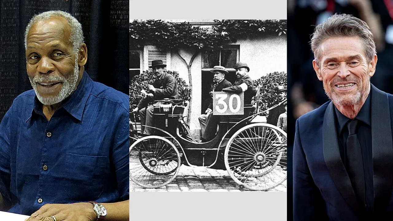22 IULIE, calendarul zilei: Danny Glover împlinește 79 de ani, Willem Dafoe 70/ Are loc prima cursă auto din istorie