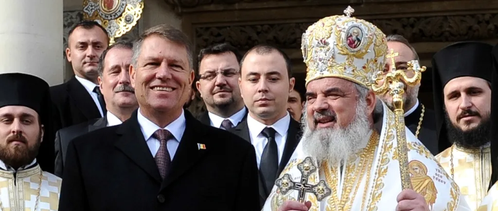 Klaus Iohannis a participat la sfințirea Bisericii Cotroceni, alături de Patriarhul Daniel