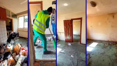 (P) Salubrizare 5: Locuință insalubră din Sectorul 5, igienizată după sesizările locatarilor