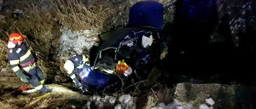 Tragedie în Bistrița. Doi copii au murit după ce maşina în care se aflau a fost lovită de tren