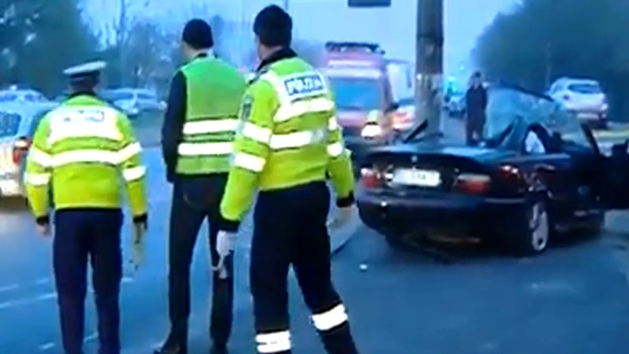 Un bărbat a murit, în urma unui grav accident de circulație în București