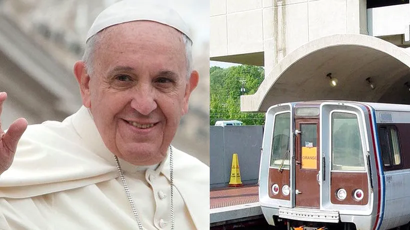 Petiție inedită în Washington: Papa să binecuvânteze metroul din capitala federală ca să nu mai întârzie 