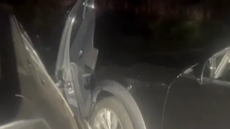 VIDEO| Un dealer de droguri din Brașov a încercat să fugă de Poliție și a intrat cu mașina într-o autospecială a BCCO / A fost oprit după 800 de metri