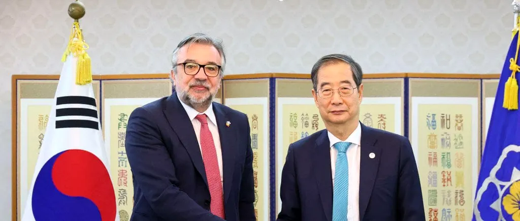 Lucian Romașcanu, întâlnire cu prim-ministrul coreean la aniversarea a 15 ani de parteneriat strategic între România şi Republica Coreea
