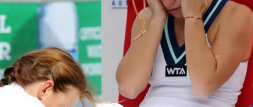 Simona Halep învinsă clar, în sferturi, la Australian Open. <i class='ep-highlight'>Cristian</i> <i class='ep-highlight'>Tudor</i> <i class='ep-highlight'>Popescu</i>: Simona s-a topit. Cum se numește ASTA în tenis