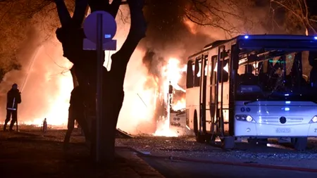 Explozie în apropierea unei baze militare din Ankara: cel puțin 28 persoane au murit. UPDATE