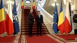 Președintele Poloniei, primit de Nicușor Dan la Palatul Cotroceni