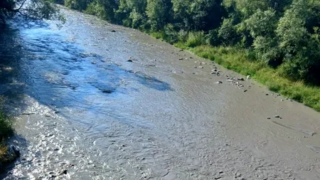 Poluare pe Jiu, după ce o conductă de la iazul de decantare al termocentralei Paroșeni s-a rupt. Ar fi fost afectate fauna și flora acvatică