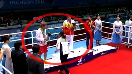 Gest de neînchipuit la Jocurile Asiei. 