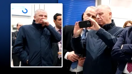 Momente inedite din vizita lui Nicușor Dan în Franța. „Gardianul” președintelui filmează, din umbră, prin fabrica de radare a francezilor