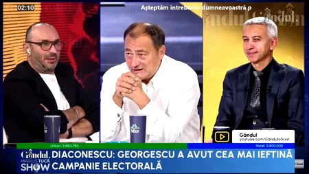 Mirel Palada: „Există o informație că în spatele lui Georgescu este un serviciu al ARMATEI”