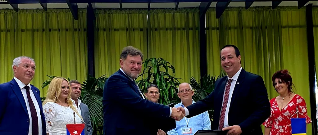 EXCLUSIV | Ministrul Sănătății, vizită oficială în Cuba. Alexandru Rafila, după semnarea Acordului de cooperare în domeniul Sănătății între România și Cuba: Dezvoltăm cooperarea cu statele din Regiunea Caraibilor”