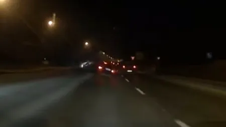 Cum i-a salvat parapetul viața unui șofer din Otopeni. VIDEO