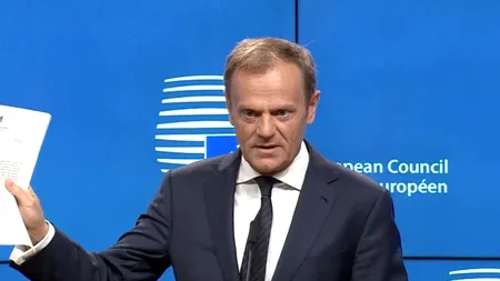 Donald Tusk anunță data la care va prezenta proiectul acordului comercial cu Marea Britanie