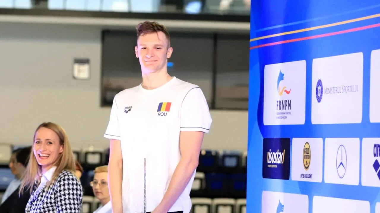 Campionul mondial și european de juniori la înot va studia la Princeton!