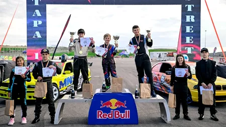 Cel mai tânăr pilot de drift din România, victorie la prima etapă a sezonului! Cine este Alexis Stan