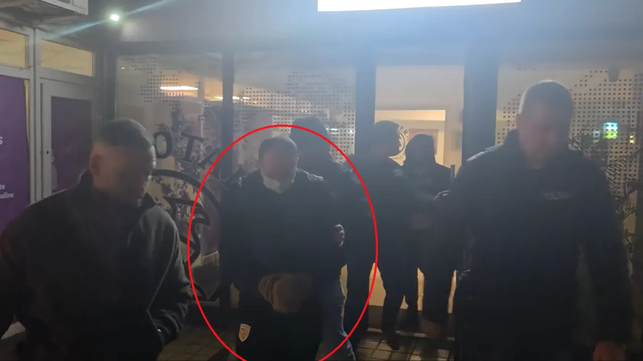 Alexandru Toader, fiul fostului ministru al Justiției, Tudorel Toader, scos din arest, pentru a participa la perchezițiile informatice