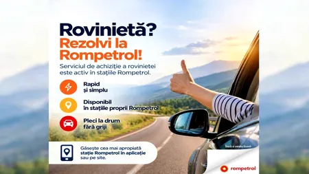 Rompetrol integrează rovinieta electronică CNAIR în sistemul informatic de retail implementat în stațiile Rompetrol