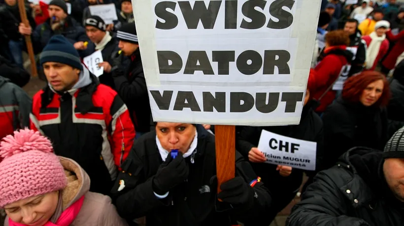 Oferta bancherilor în criza creditelor în franci elvețieni