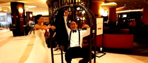 Nunțile anului 2012. Cele mai inedite momente. VIDEO
