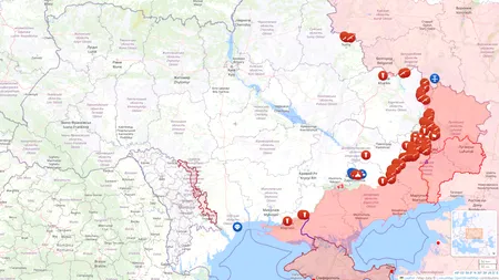 Rusia avansează adânc în teritoriul ucrainean. Ce progrese au înregistrat pe FRONT în 2025