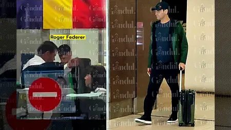 FOTO-VIDEO EXCLUSIVE: Roger Federer, vizită super-secretă în România / Motivul pentru care a venit celebrul sportiv la București